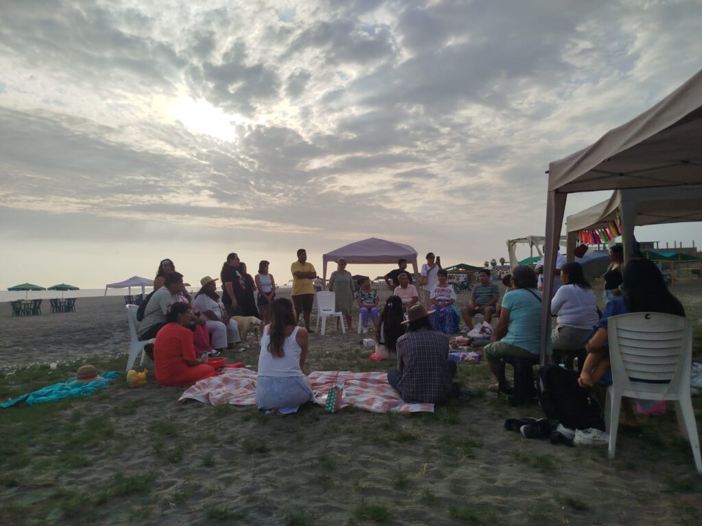 Ceremonia del sendero de Mar Killari, realizada por el punto de cultura Kumanana Perú